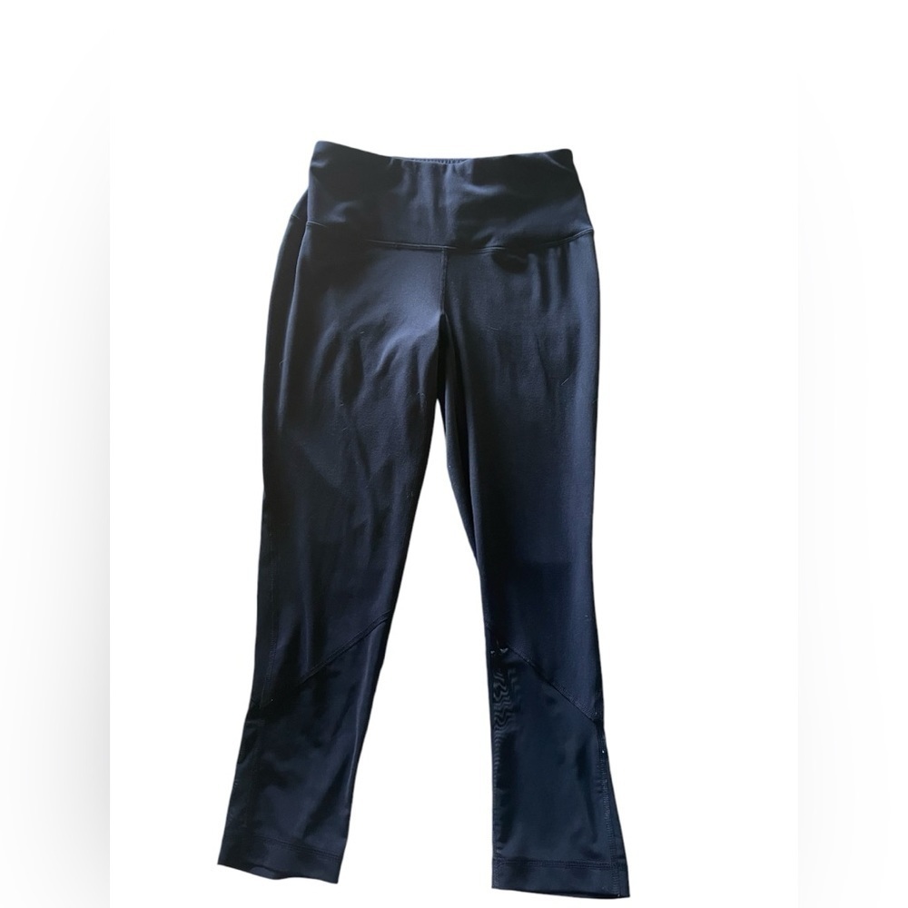 Yogalicious Leggings High Waist 7/8 Blue Size Small